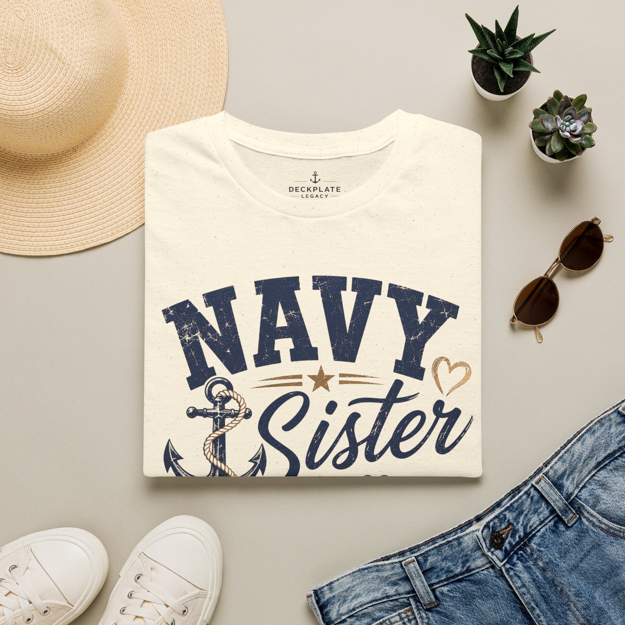 Proud Navy Sister Tee
