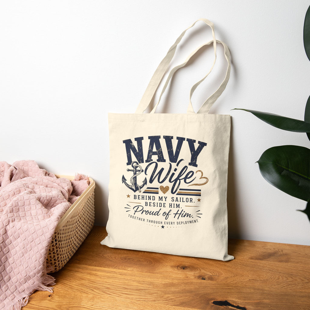 Proud Navy Wife Everyday Tote