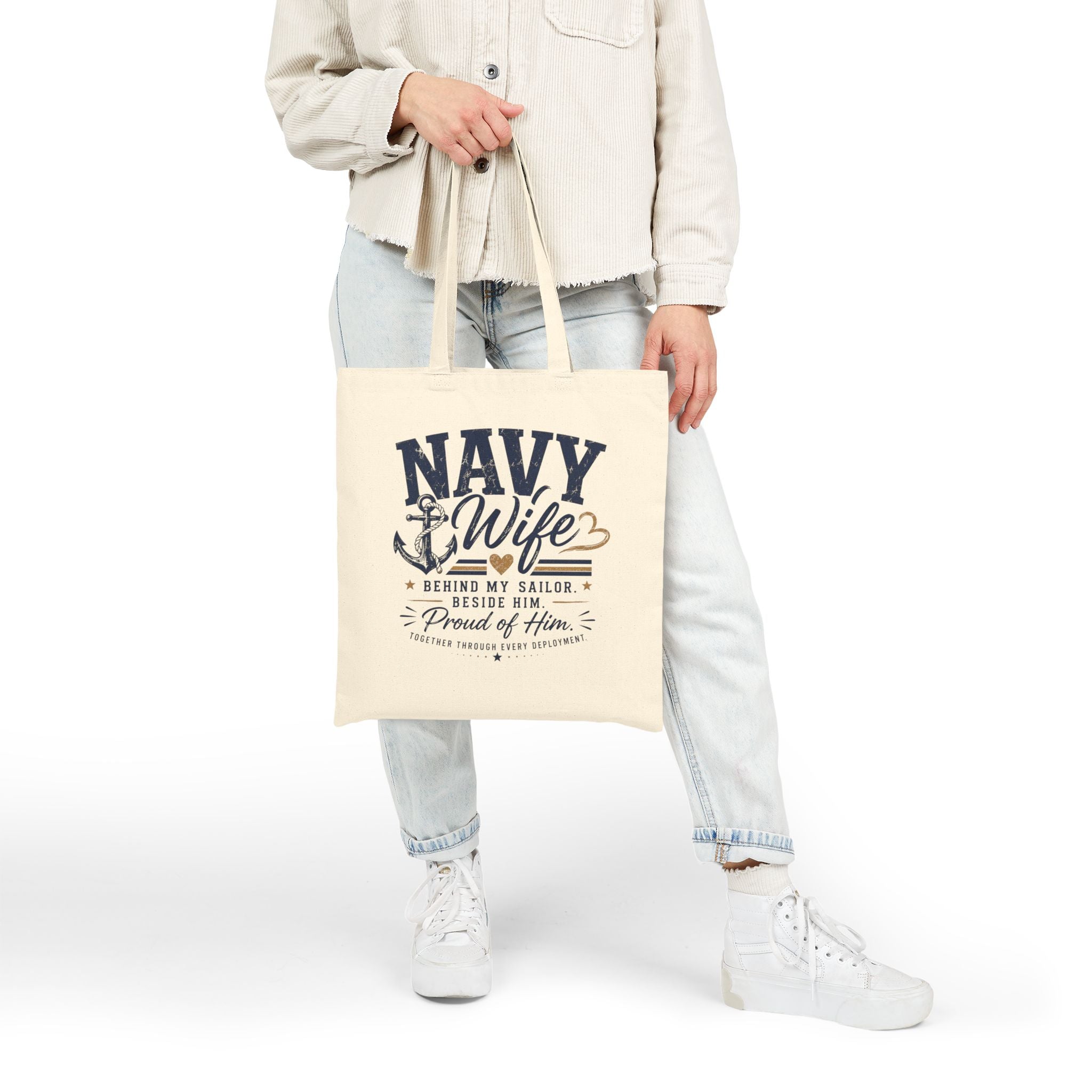 Proud Navy Wife Everyday Tote