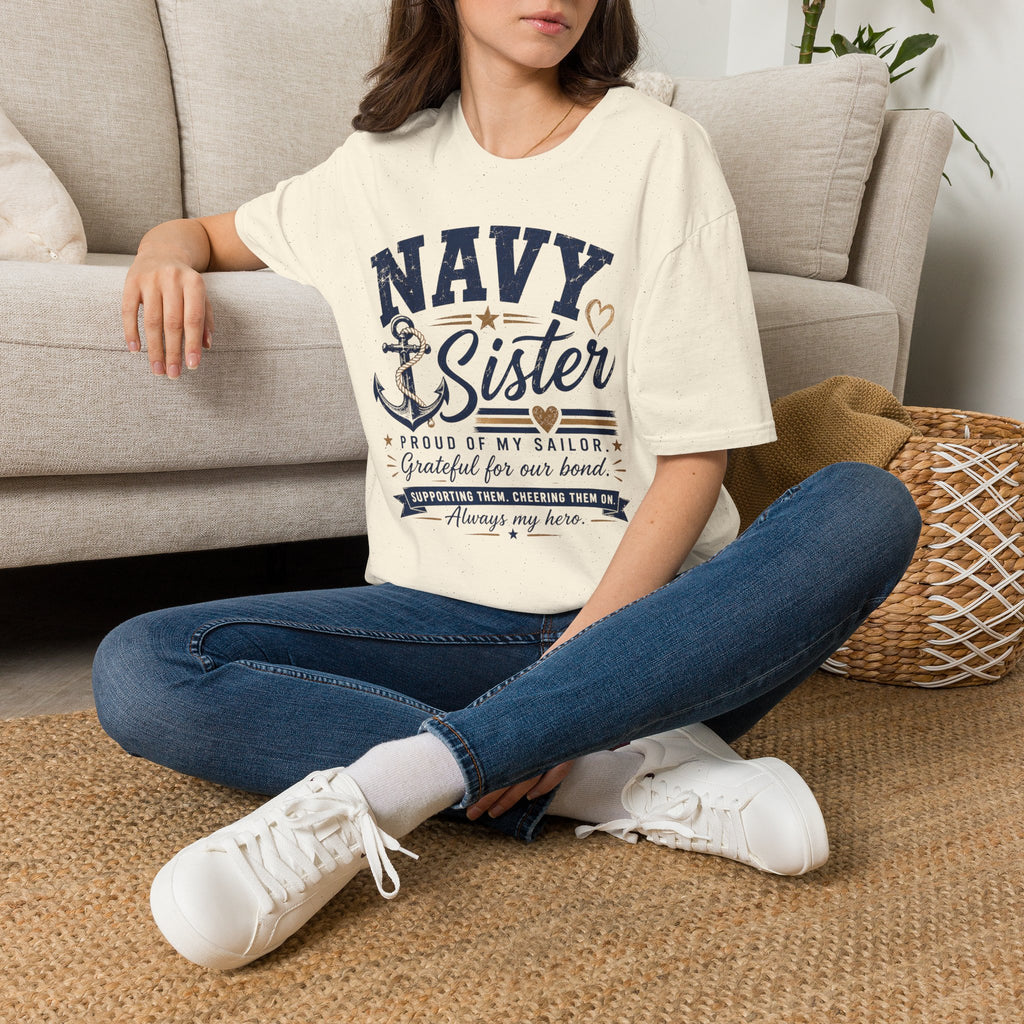 Proud Navy Sister Tee