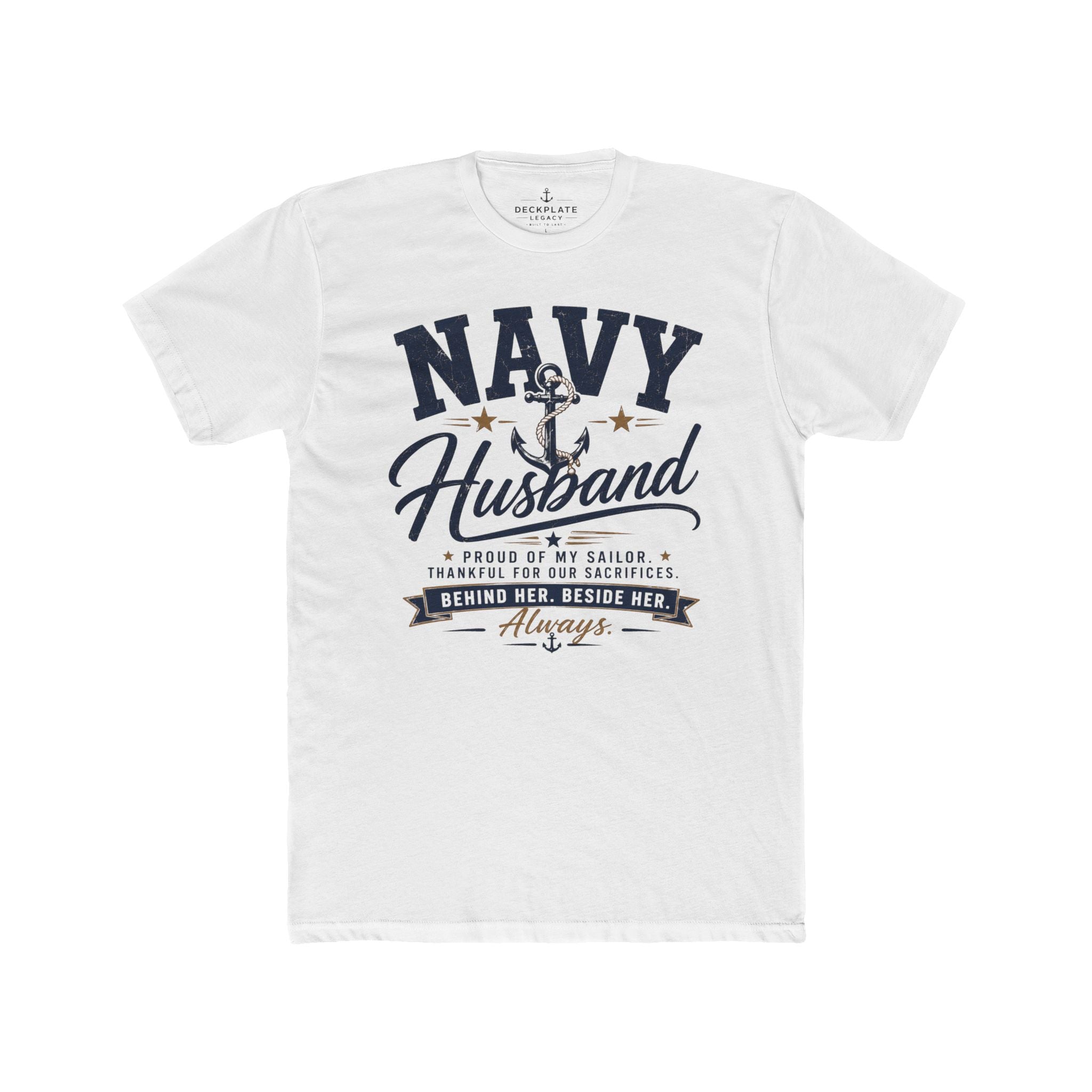 Proud Navy Husband Tee