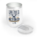 Retired Military Wine Tumbler