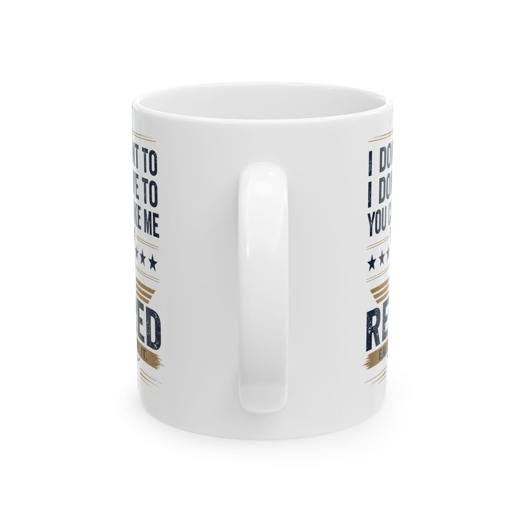 Retired Military Coffee Mug