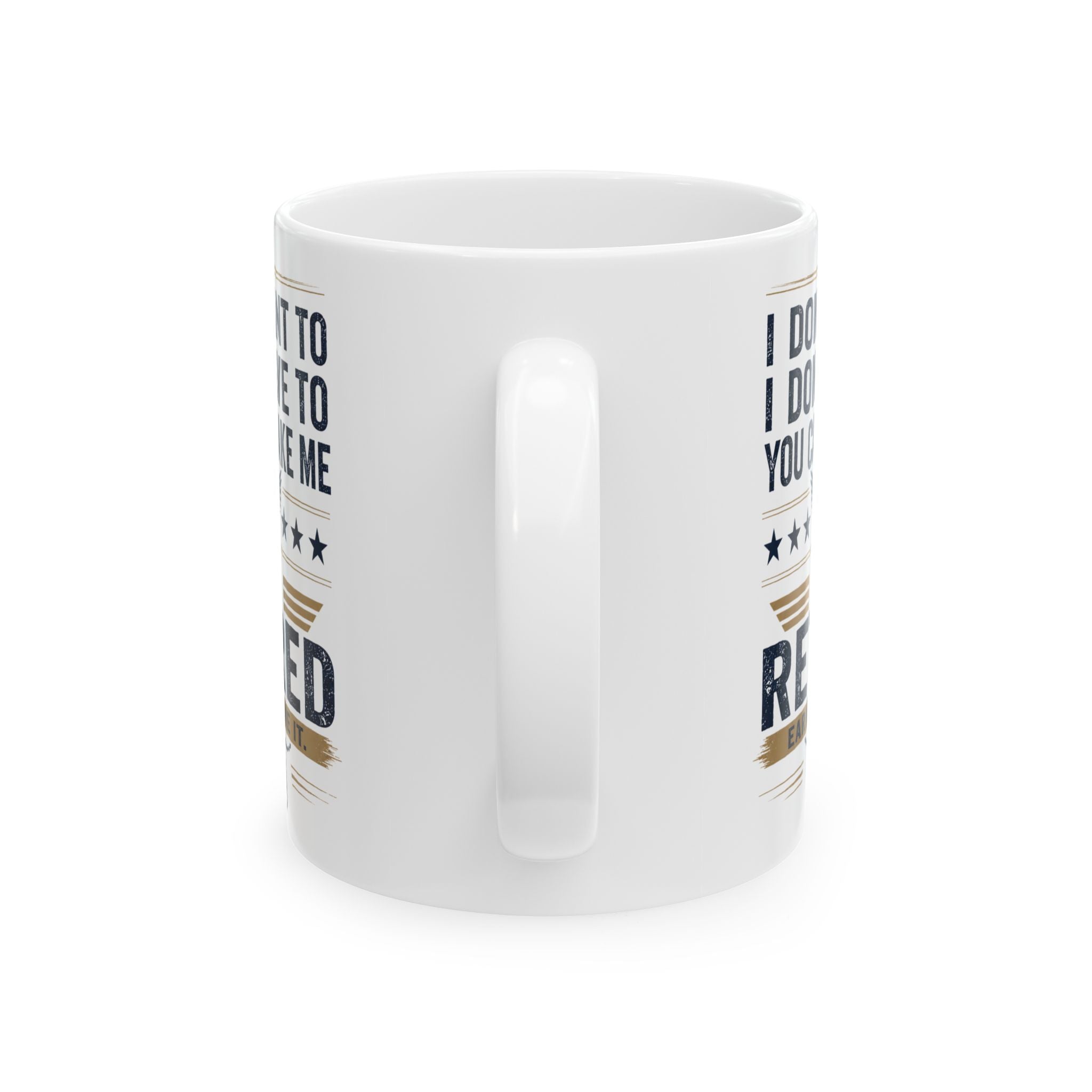 Retired Military Coffee Mug