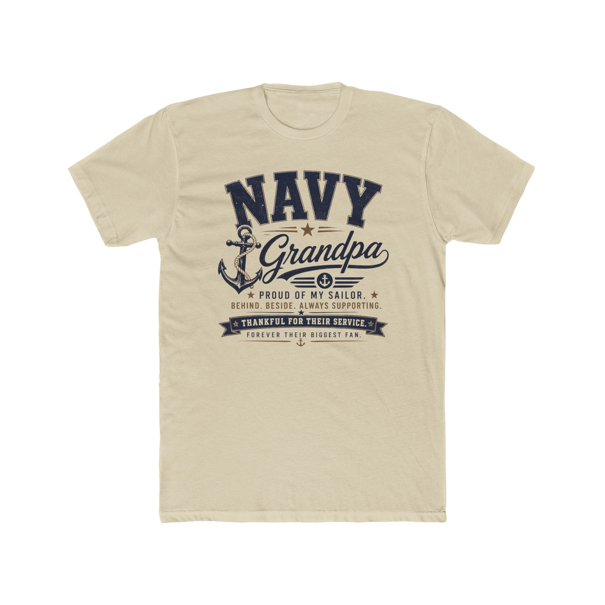 Proud Navy Grandpa Tee