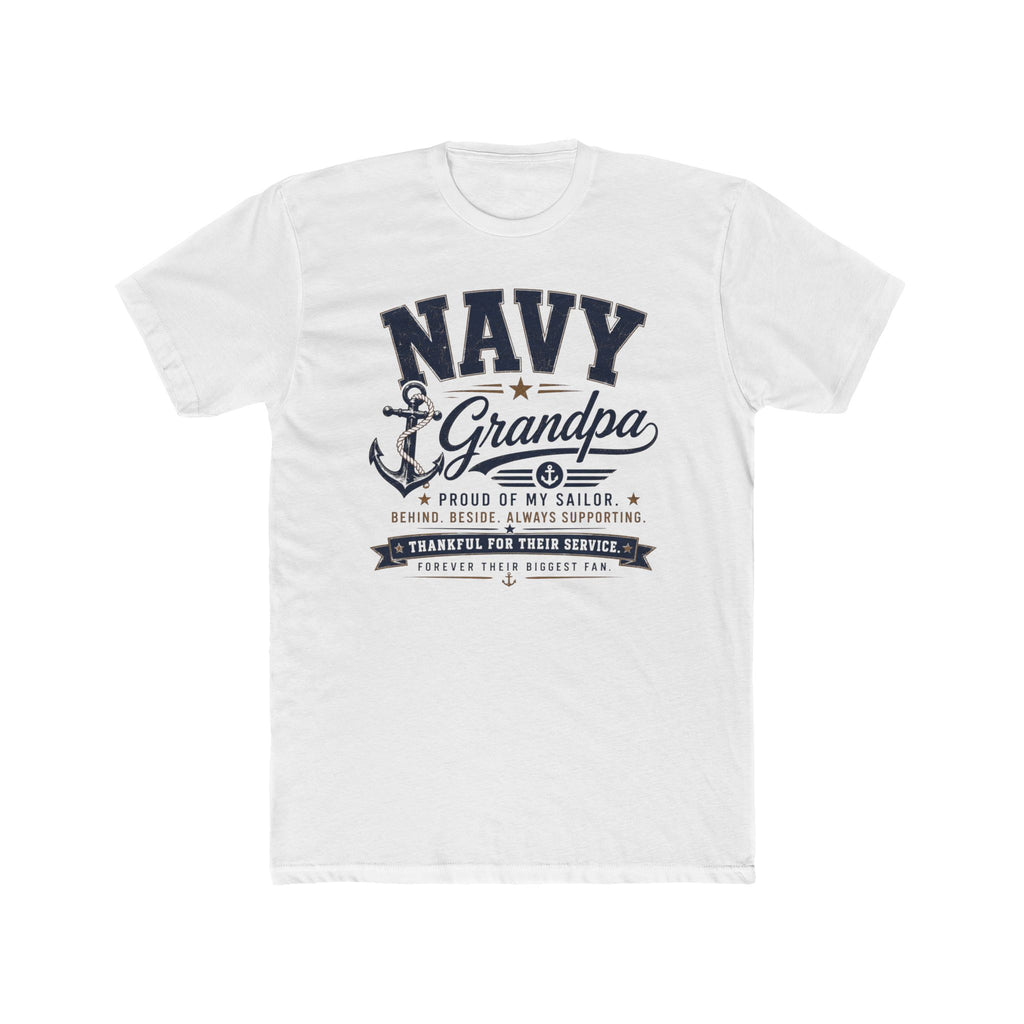 Proud Navy Grandpa Tee