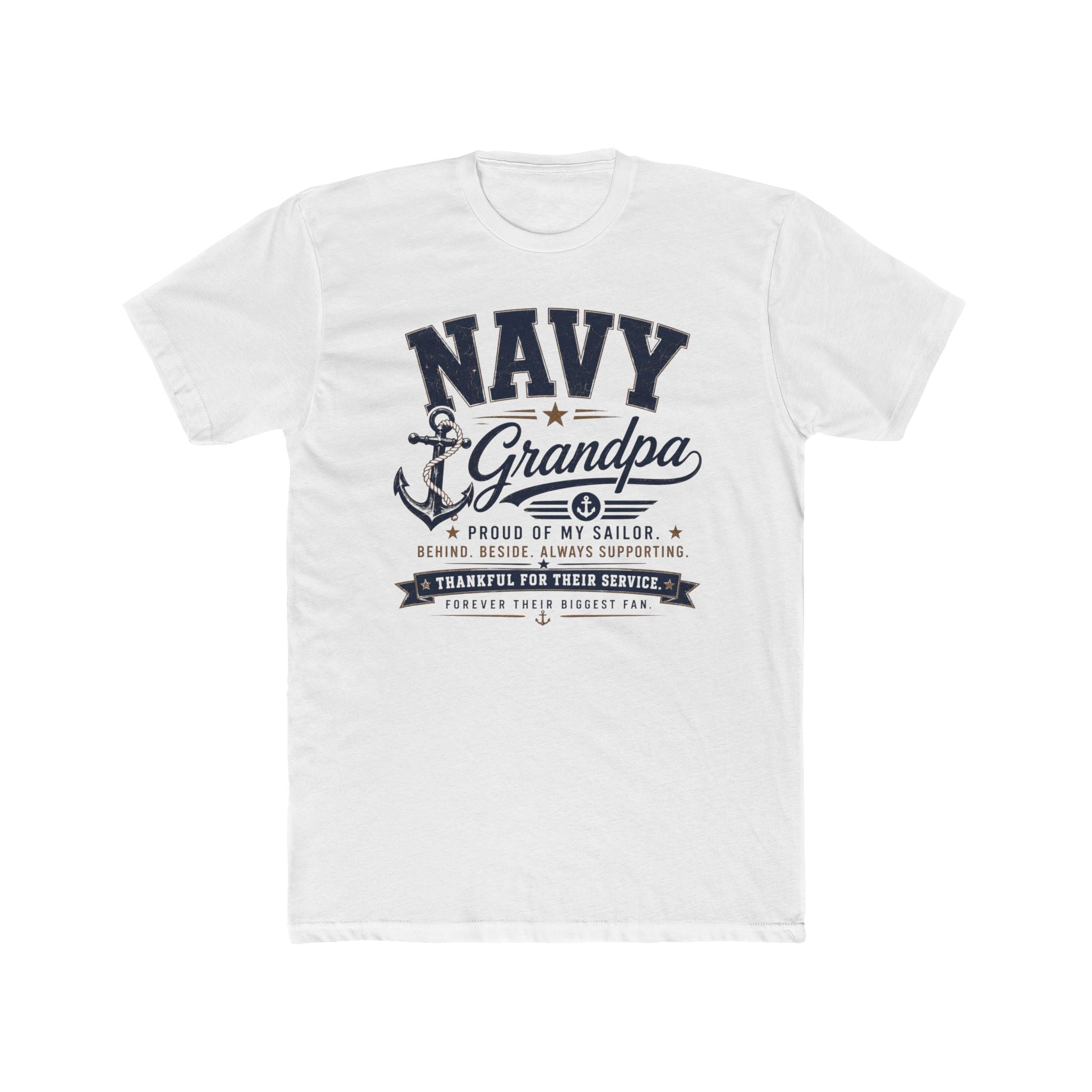 Proud Navy Grandpa Tee