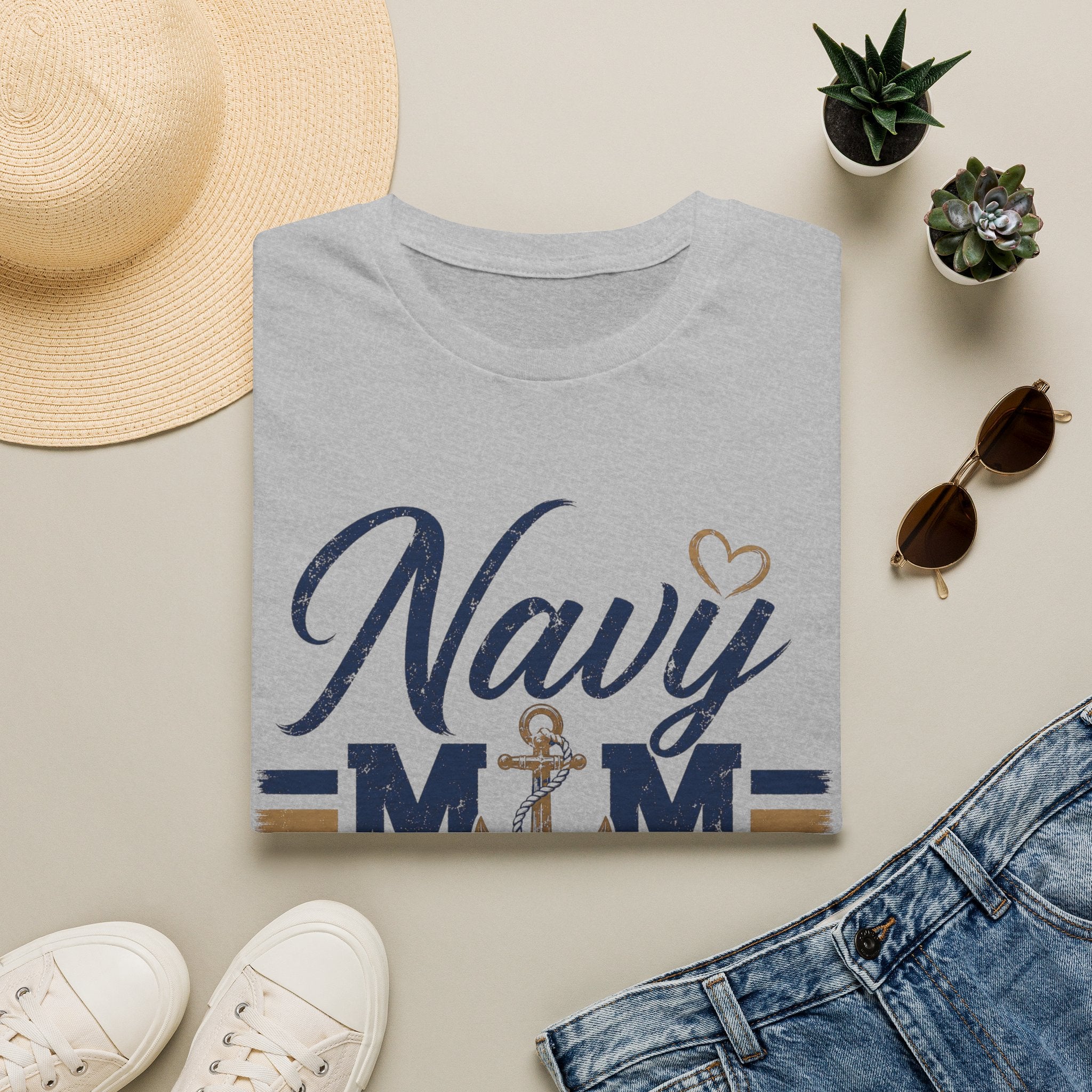 Proud Navy Mom Tee