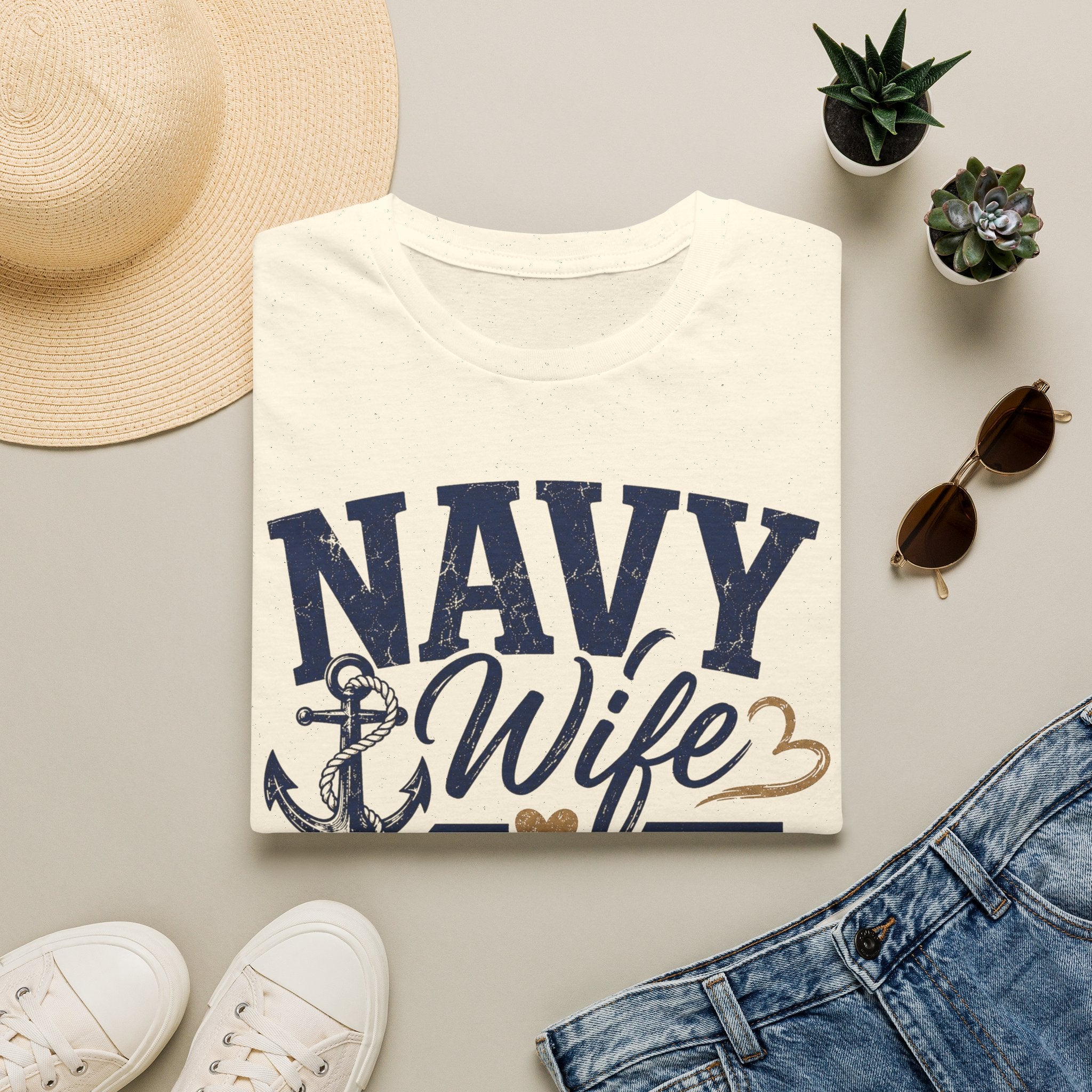 Proud Navy Wife Tee
