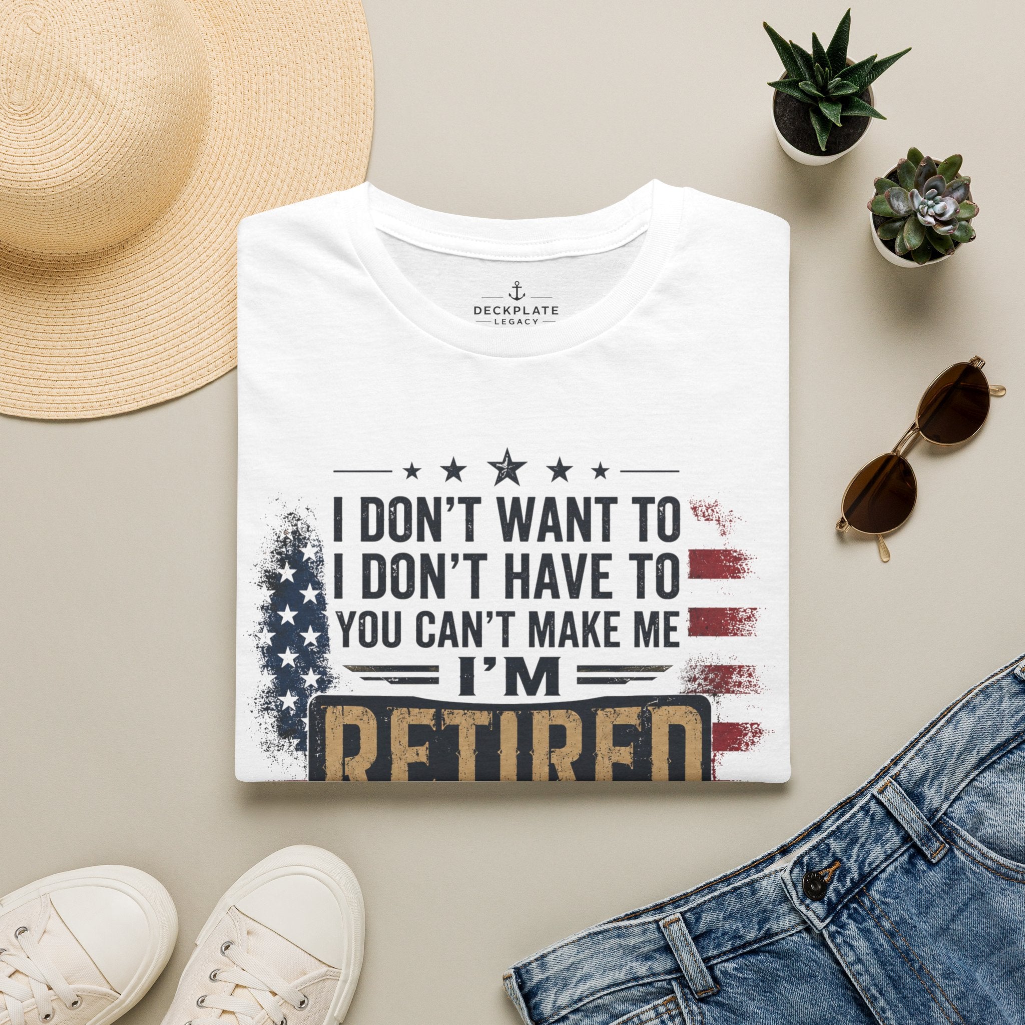 DD-214 Retired Military Tee