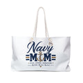Proud Navy Mom Weekender Tote