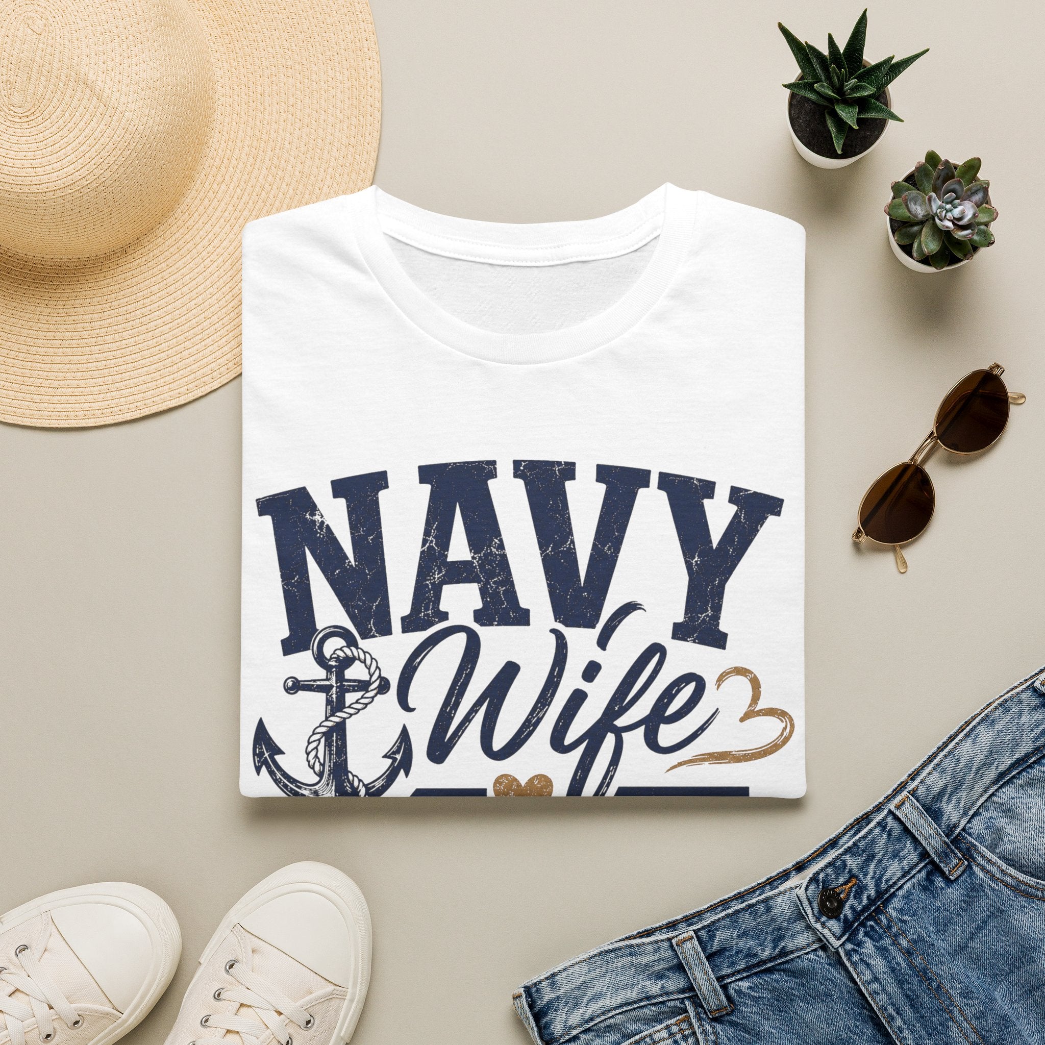 Proud Navy Wife Tee