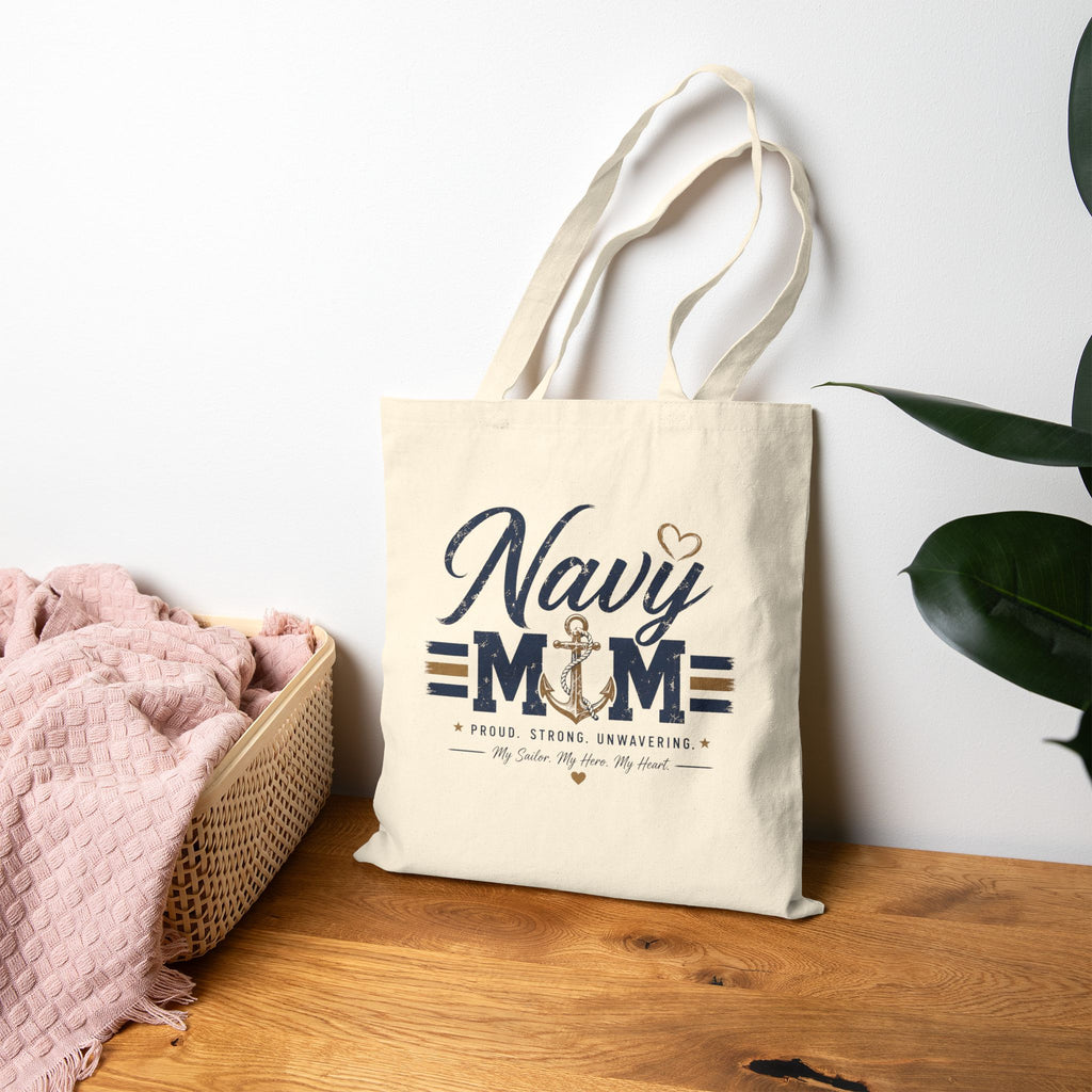 Proud Navy Mom Everyday Tote