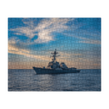 Personalized U.S. Navy Chief's photo puzzle created from your uploaded image for retirement or deployment memories.