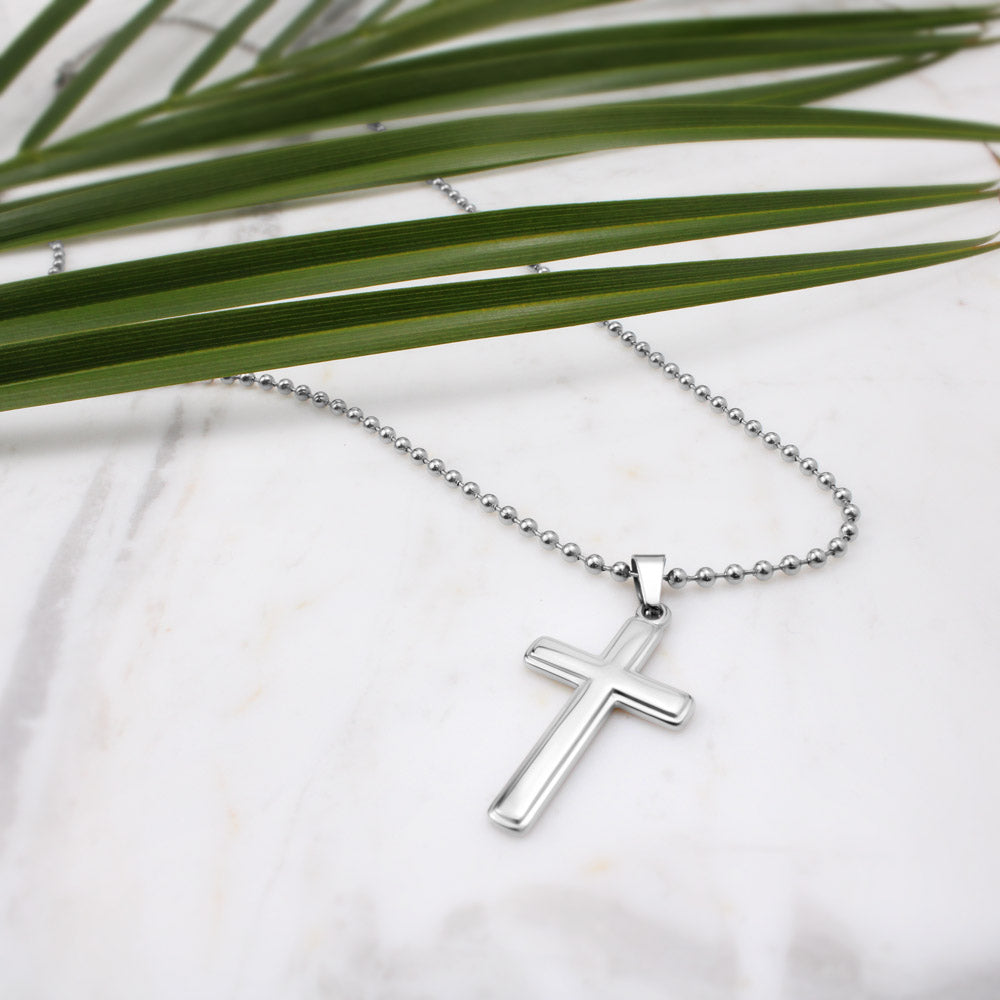 Legacy Cross Necklace by Deckplate Legacy
