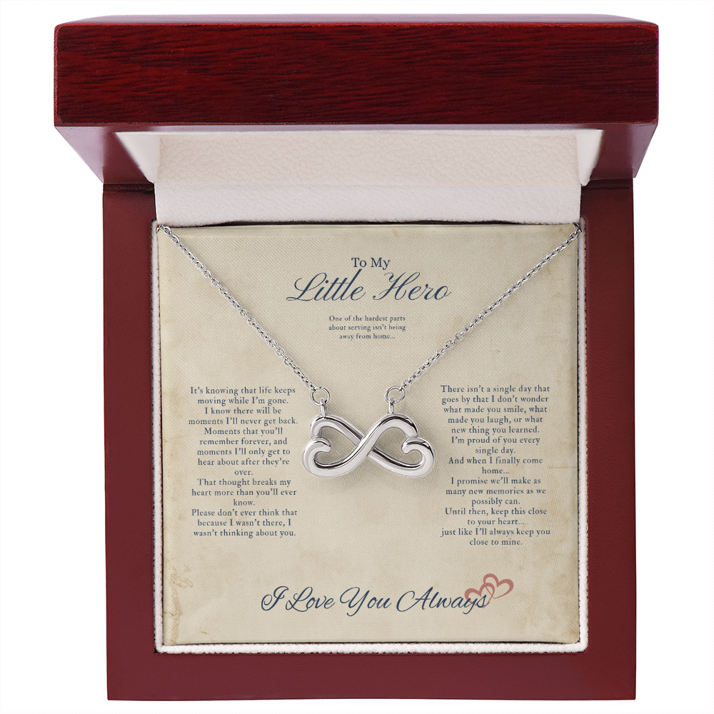 Endless Love Infinity Necklace by Deckplate Legacy