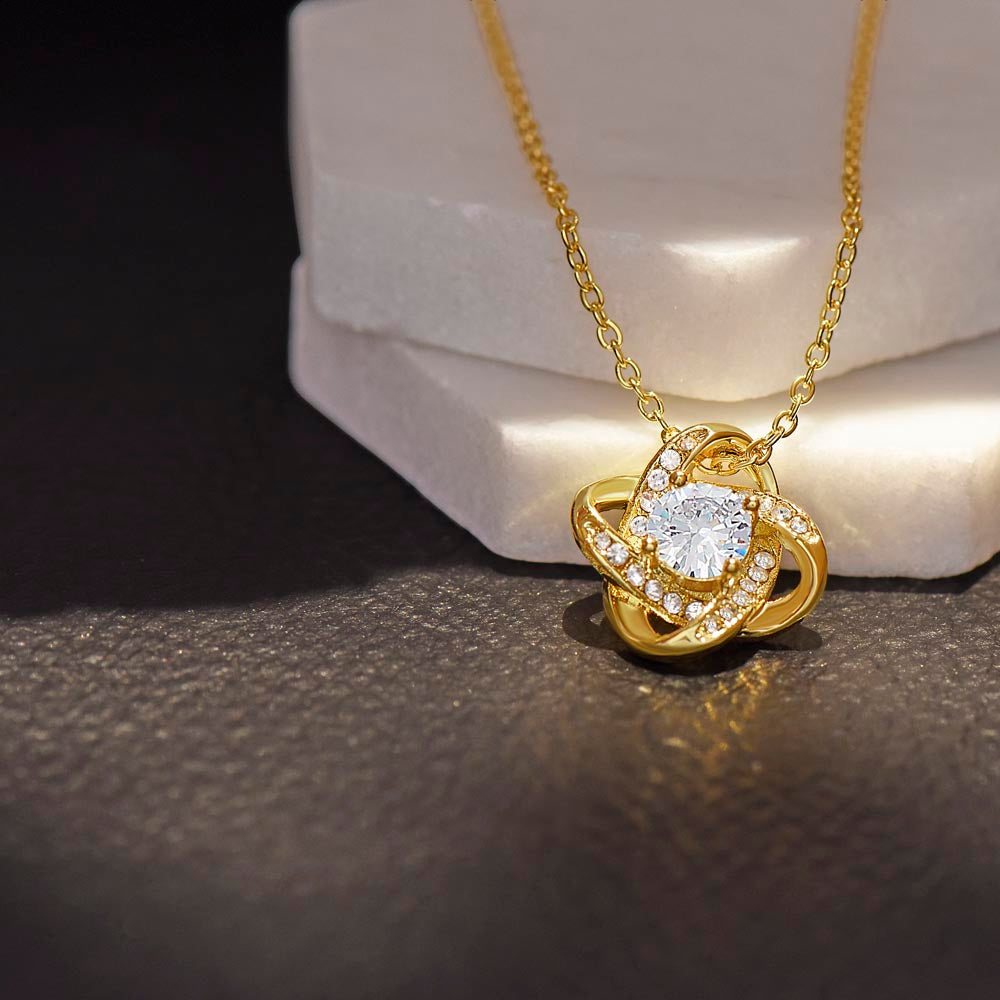 Love Knot Necklace by Deckplate Legacy