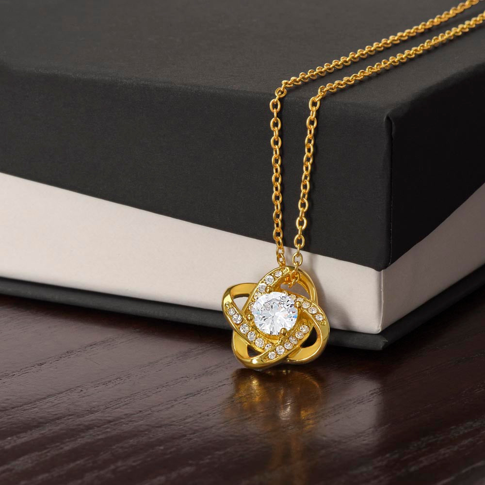 Love Knot Necklace by Deckplate Legacy