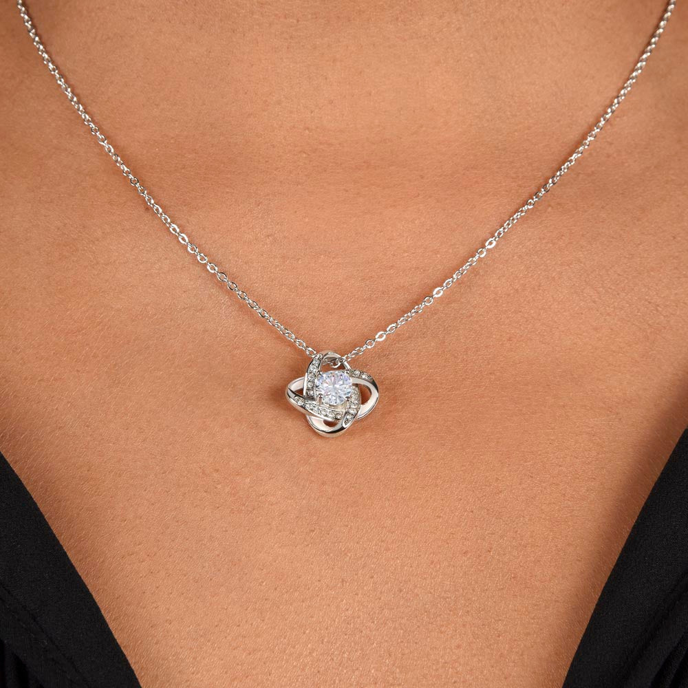 Love Knot Necklace by Deckplate Legacy