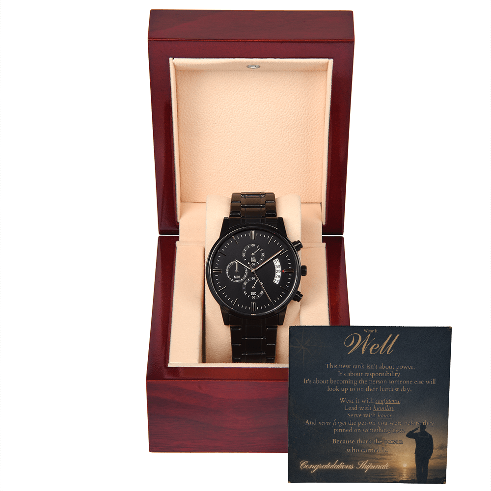 Underway Chronograph Watch by Deckplate Legacy
