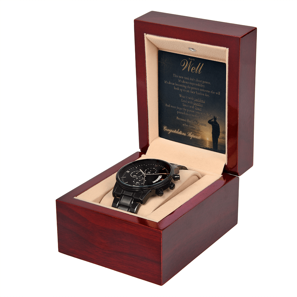 Underway Chronograph Watch by Deckplate Legacy