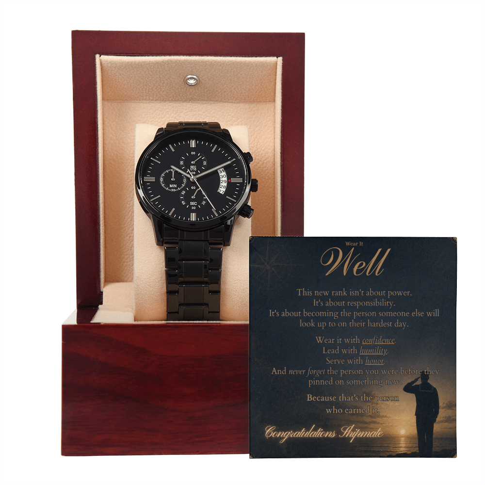 Underway Chronograph Watch by Deckplate Legacy