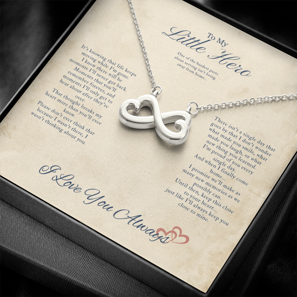 Endless Love Infinity Necklace by Deckplate Legacy