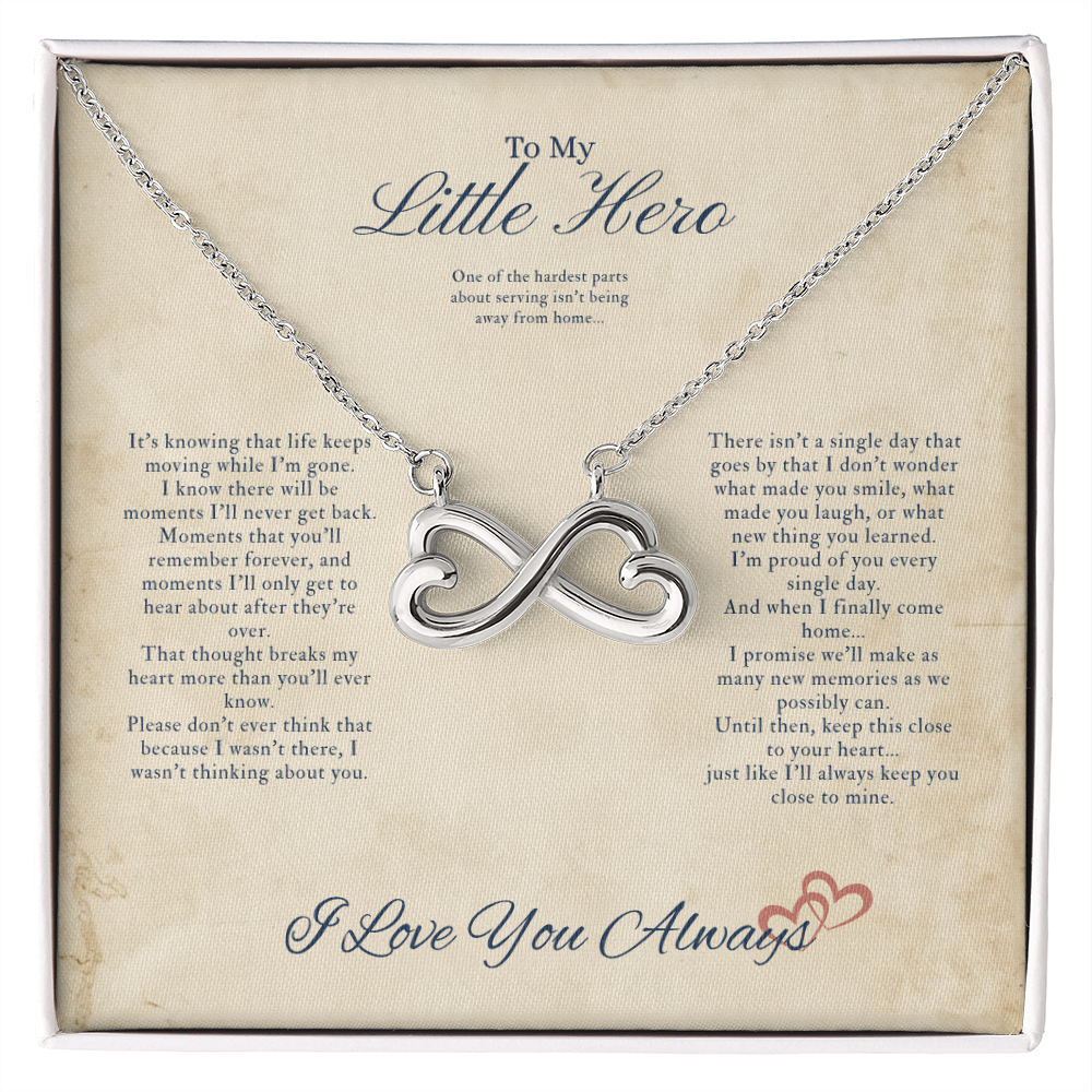 Endless Love Infinity Necklace by Deckplate Legacy