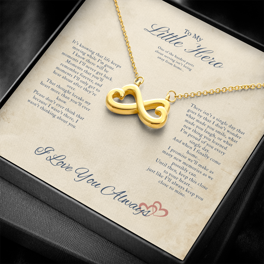 Endless Love Infinity Necklace by Deckplate Legacy