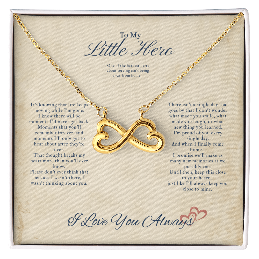 Endless Love Infinity Necklace by Deckplate Legacy