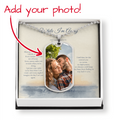 Personalized Photo Dog Tag Necklace by Deckplate Legacy