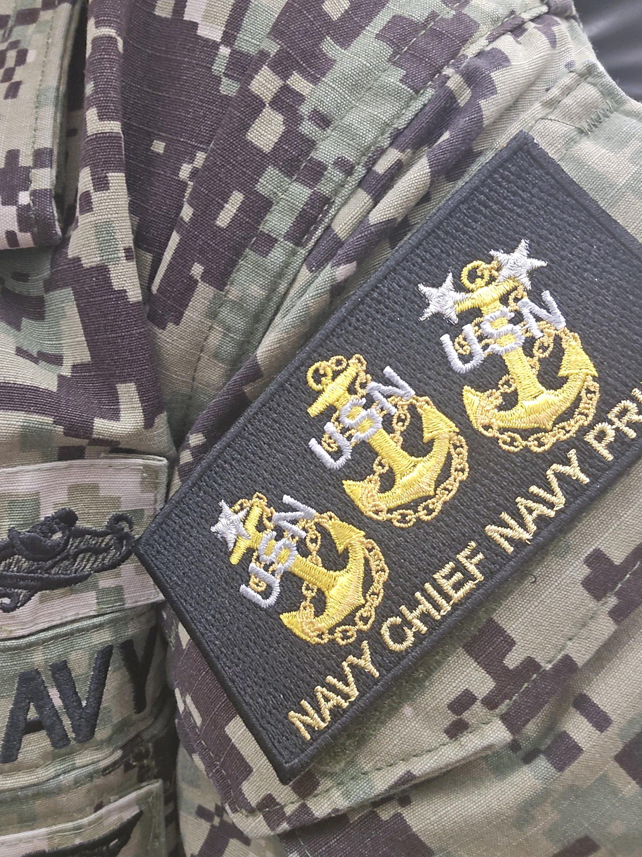 Navy Chief Fouled Anchor Patch