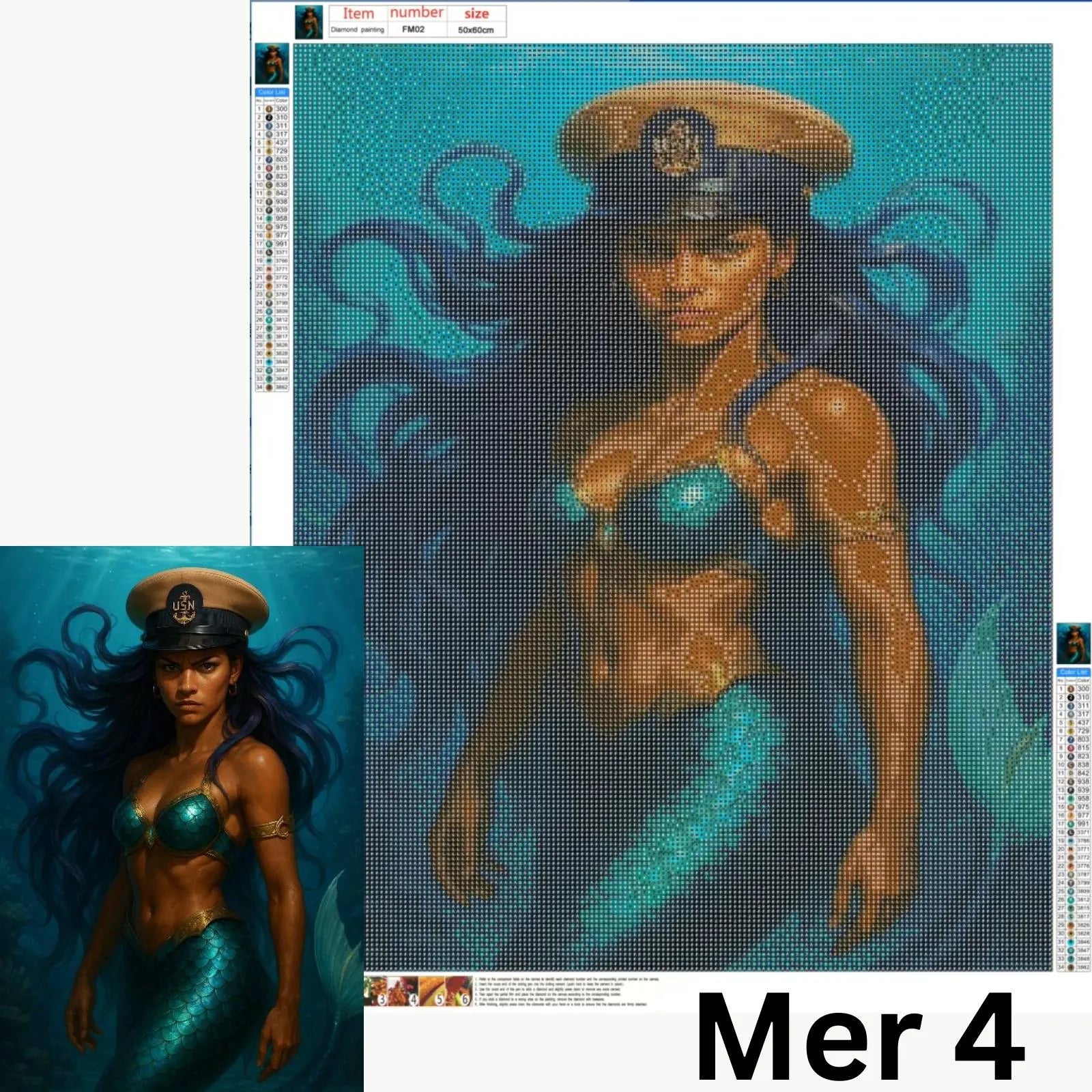 Anchor Legacy Diamond Painting Kit by Deckplate Legacy