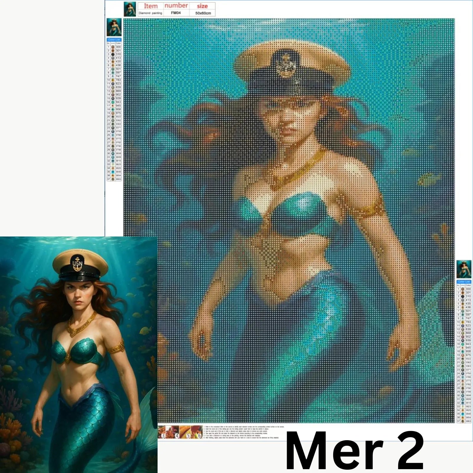 Anchor Legacy Diamond Painting Kit by Deckplate Legacy