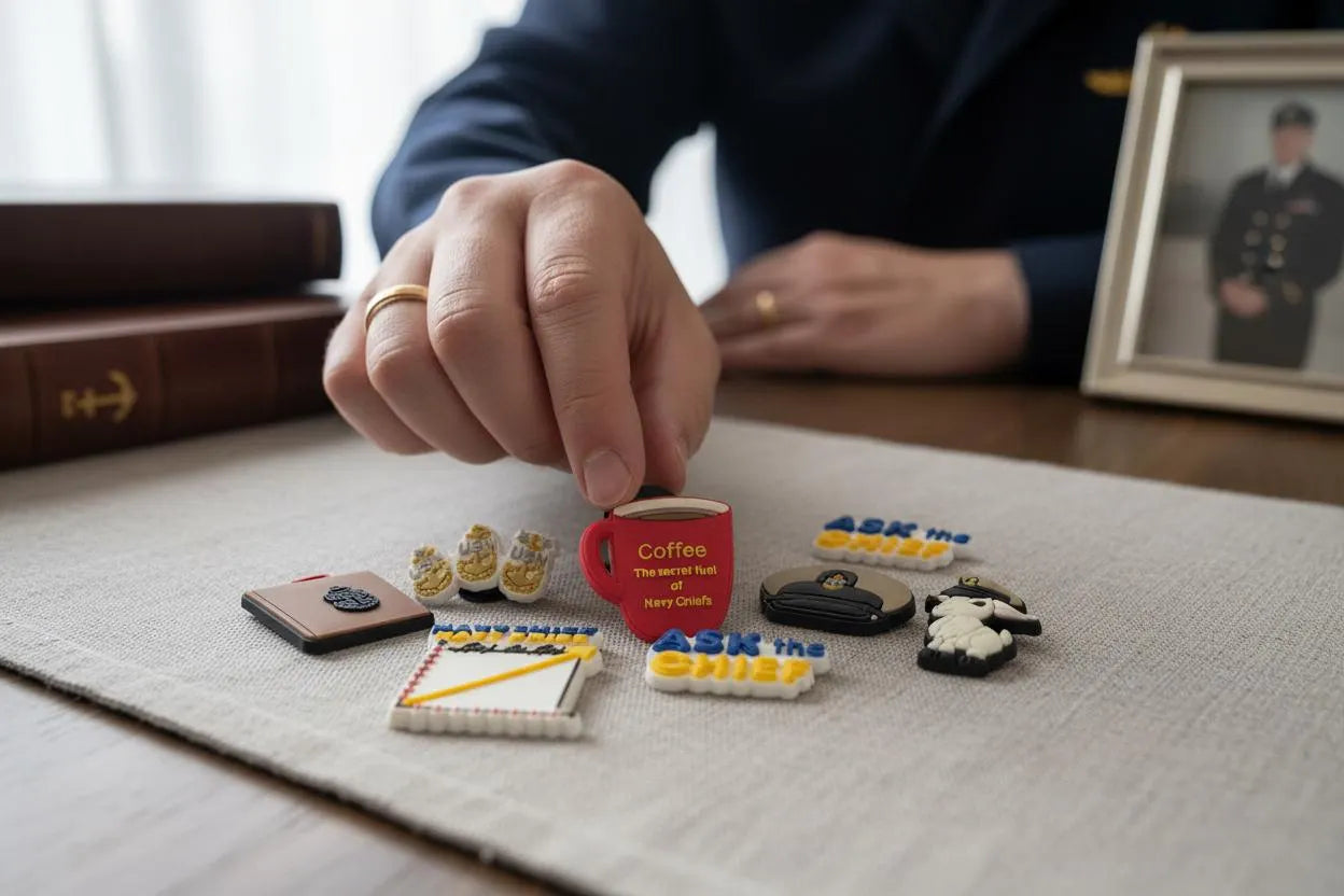 Chief's Mess Shoe Charm Set
