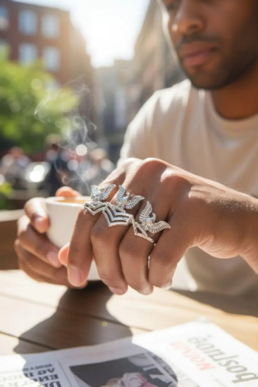The Earned Stripes Petty Officer Ring by Deckplate Legacy