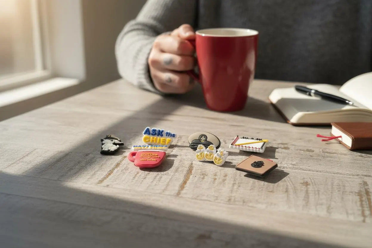 Chief's Mess Shoe Charm Set