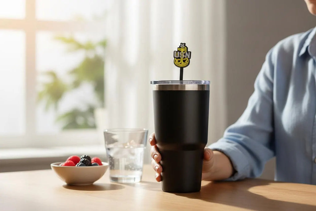 Chief's Mess Straw Topper Set