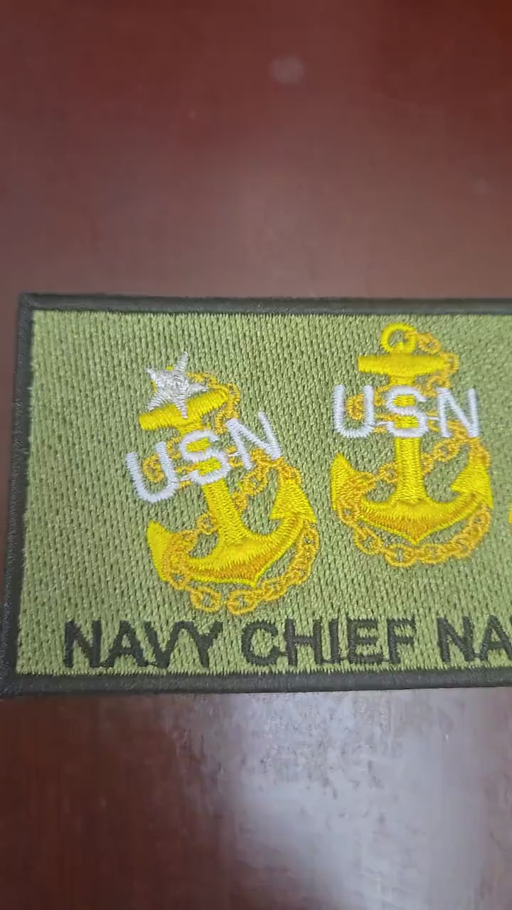 Navy Chief Fouled Anchor Patch